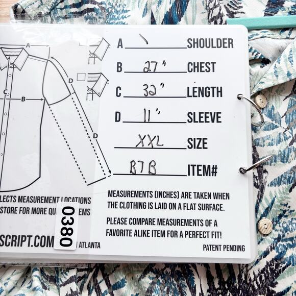 Tommy Bahama Shirt Mens XXL Silk Cool Max Poly Neutral Tropical Botanical - Picture 2 of 10